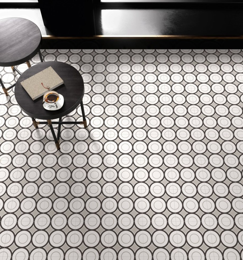 Sant Agostino Patchwork Black White