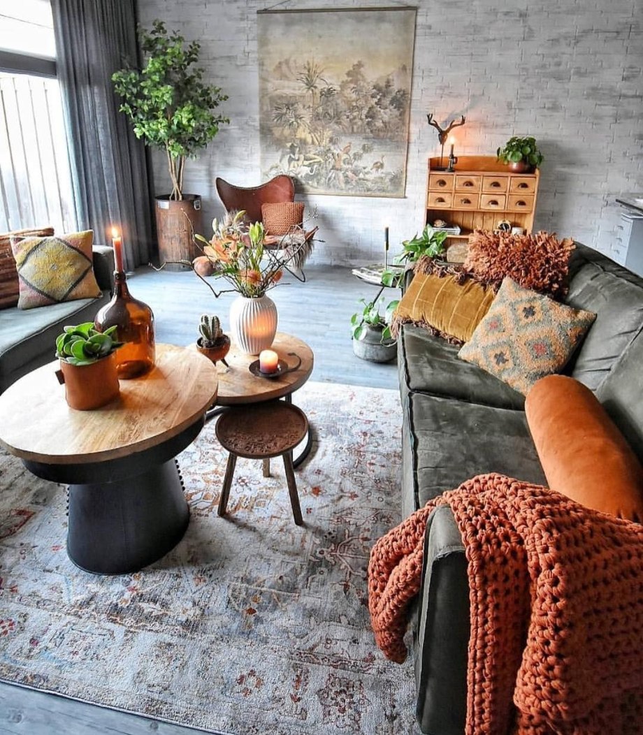 Ванная в стиле бохо Boho Shower