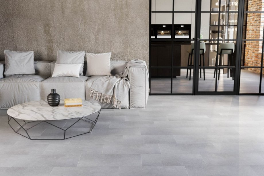 ПВХ-плитка quick-Step QS Livyn Ambient click AMCL 40136 мрамор Каррарский белый