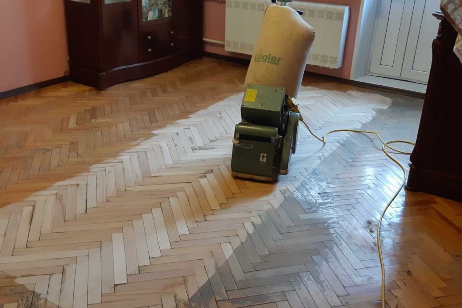 Шлифовка пола