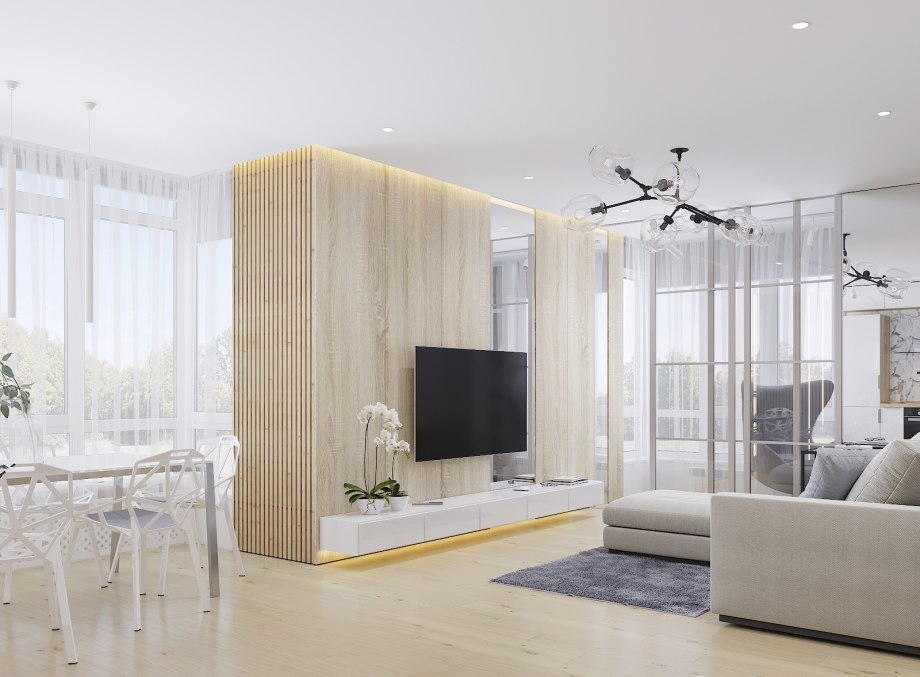 Дизайн квартиры 80 м2