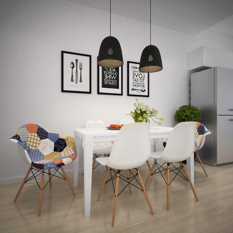 Стул Eames w (Сканди Блюарт)