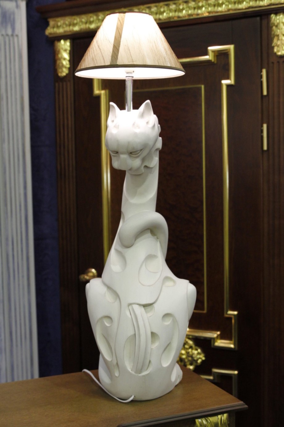 Торшер кошка