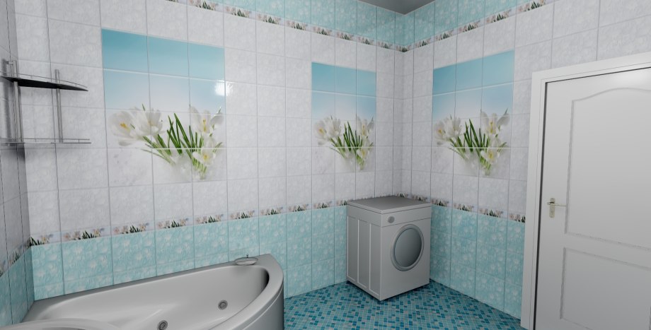 Панель ПВХ потолочная unique пальмы 2,5*0,25*8
