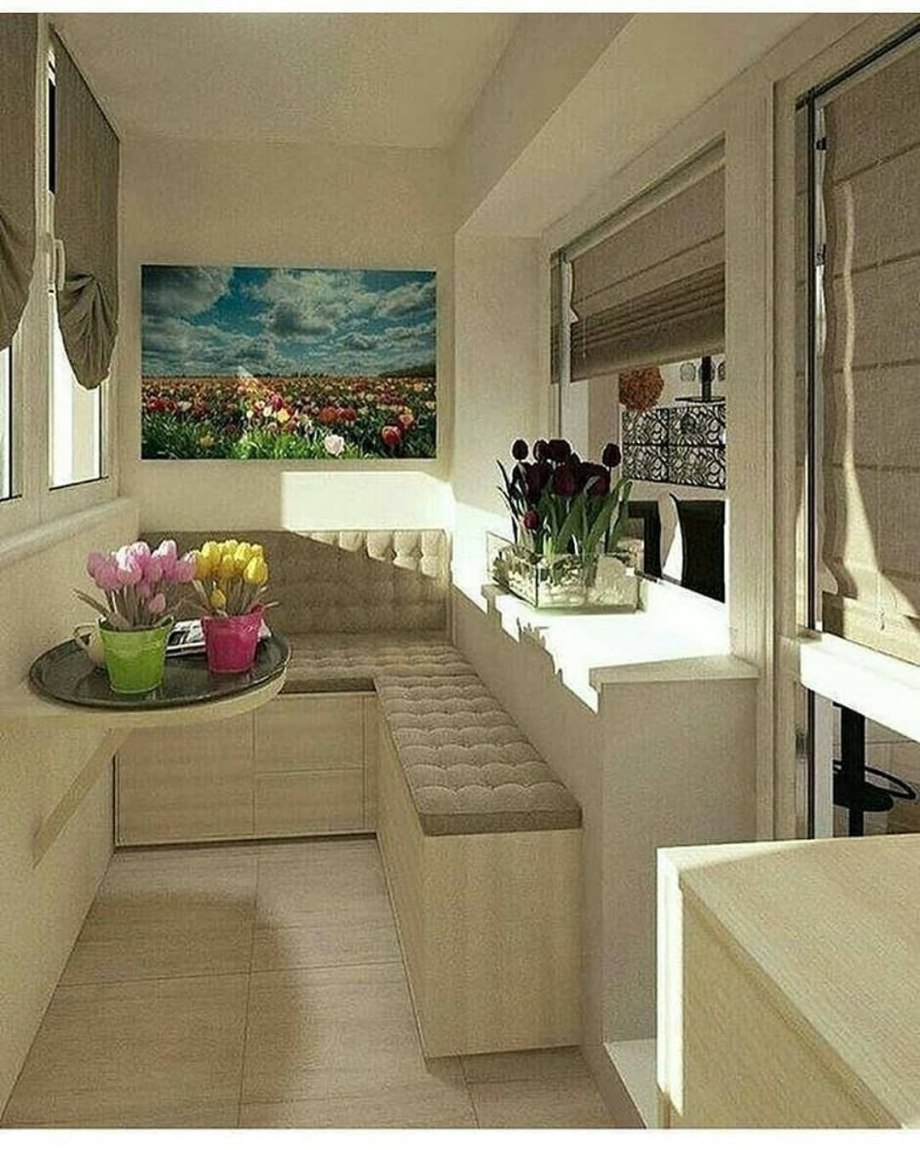 Планировка балкона