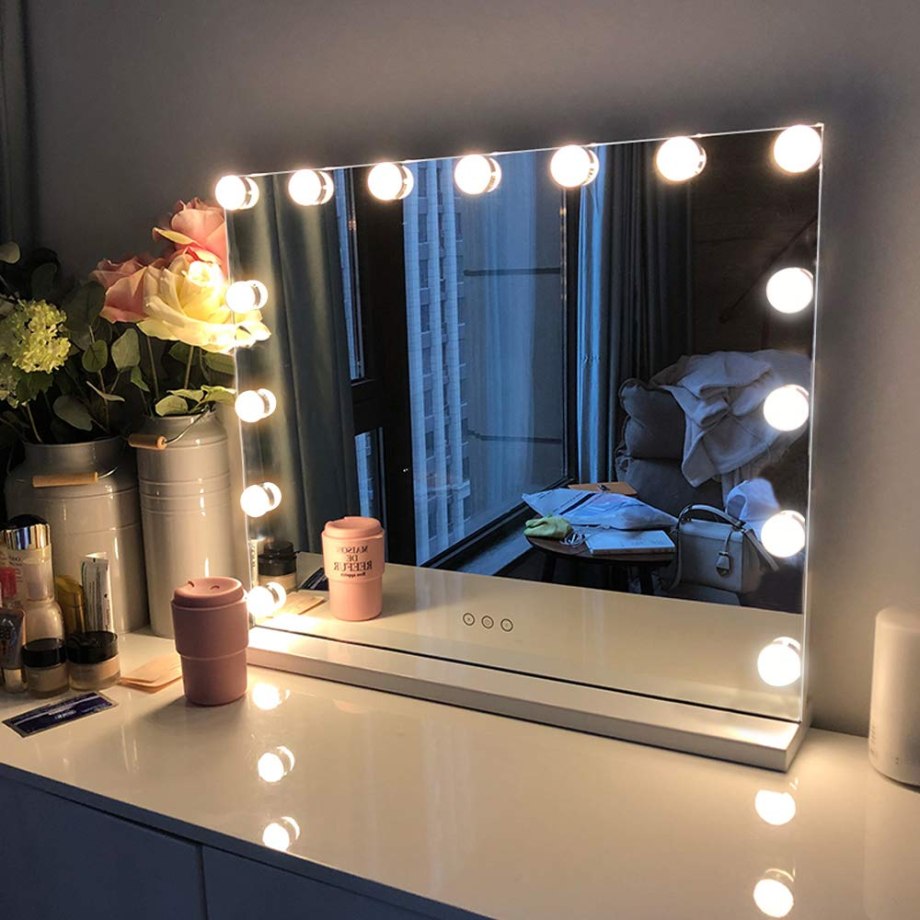 Led лампочки 10 шт для гримерного зеркала 3 режима Vanity Mirror Lights