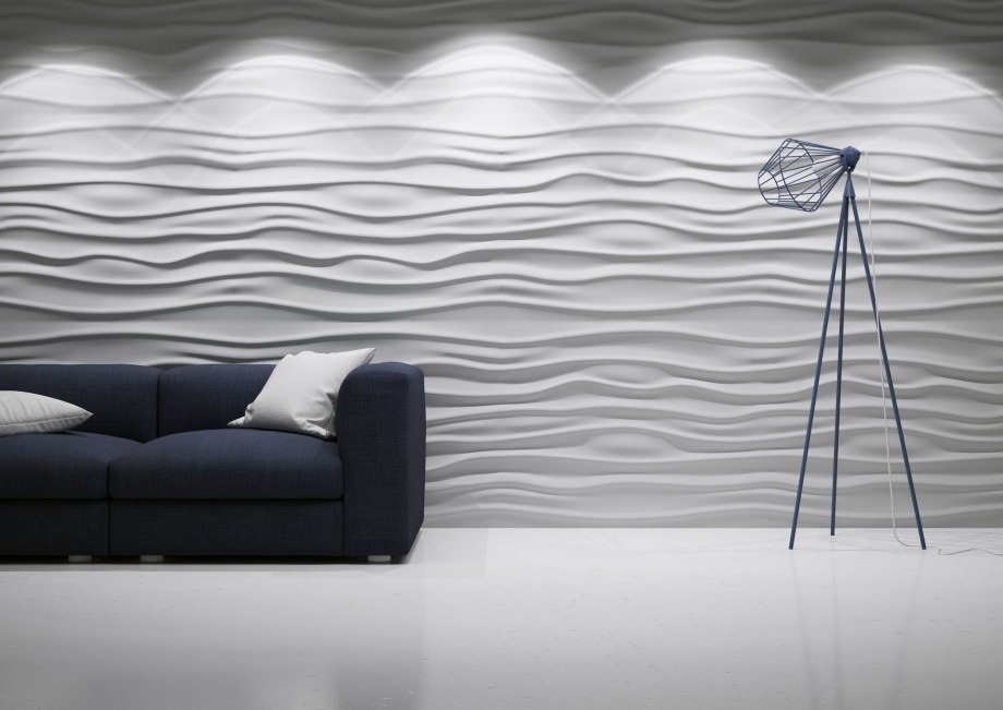 Шпонированные панели Topperfo Micro Ulme Stone Edition Acoustic Wood Panel