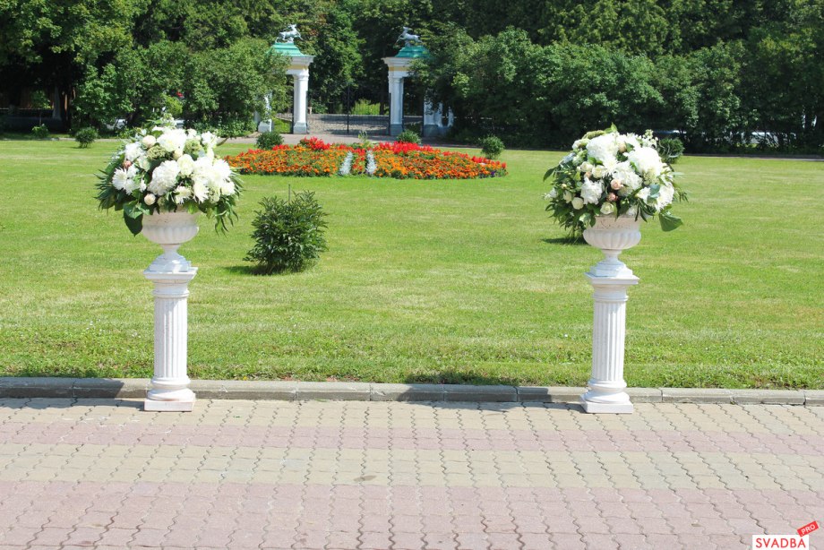 Вазон для цветов свадьба