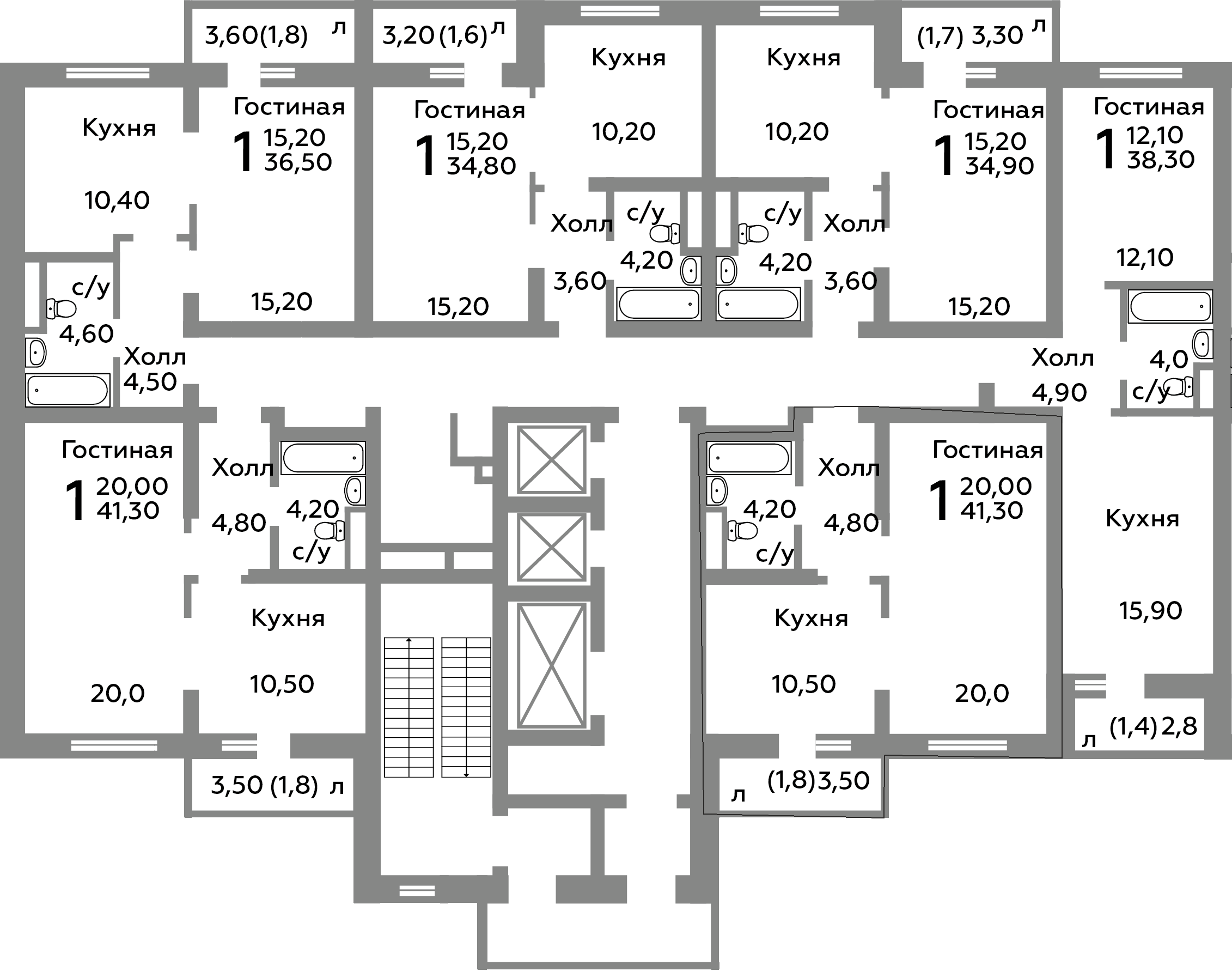 Квартиры жк павлино