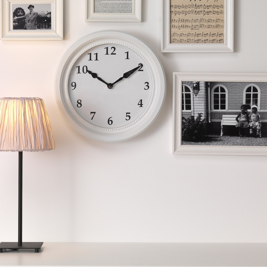 Настенные часы ikea SONDRUM белые