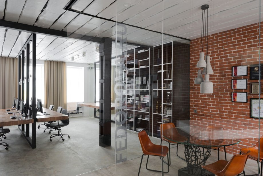 Industrial Loft Design офис