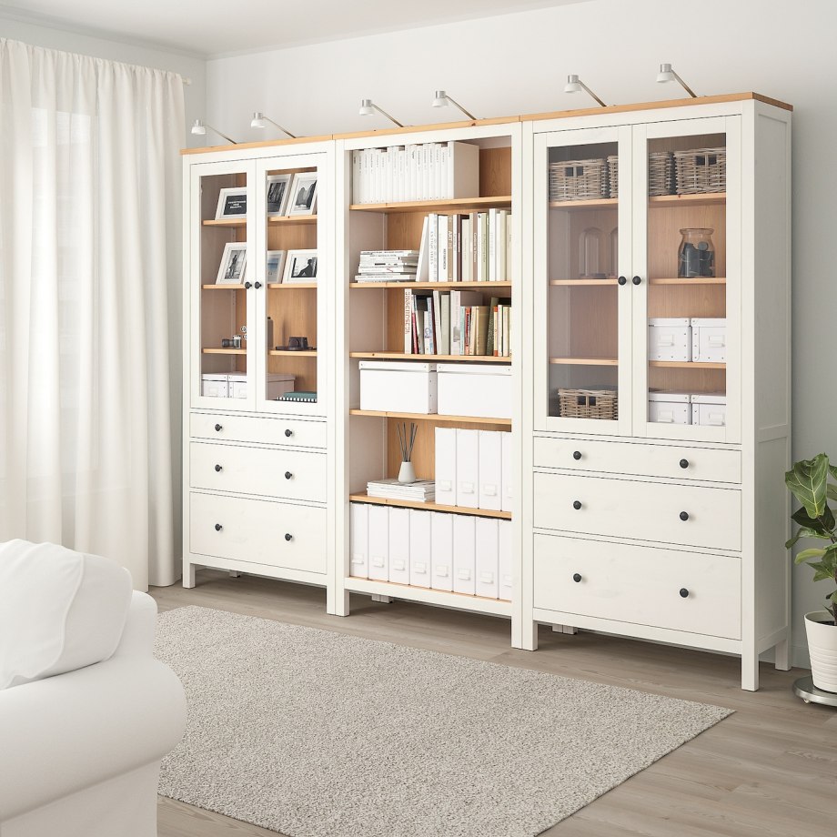 Шкаф книжный ikea ХЕМНЭС