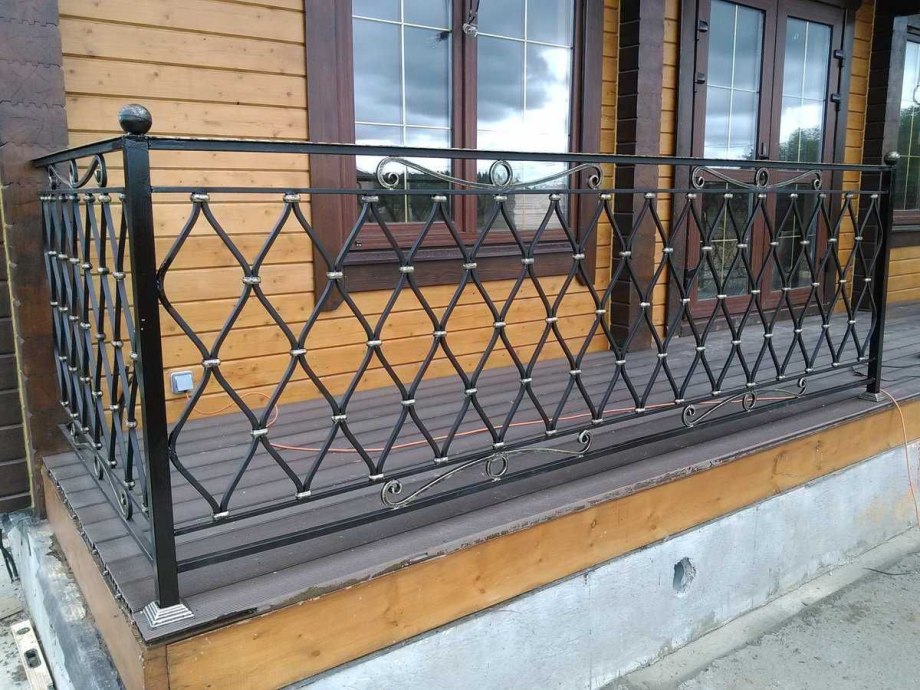 Веранда из металла