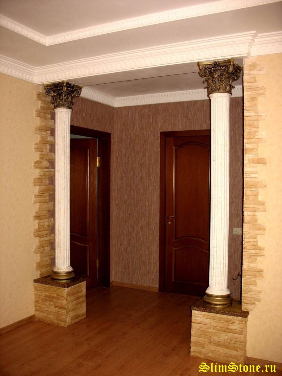 Арка с колоннами в квартире