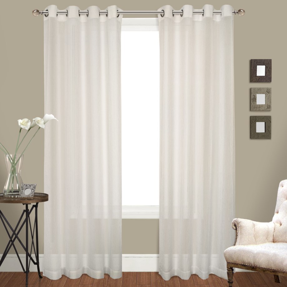 Hildrun ХИЛЬДРАН гардины, 2 шт., белый/точечный145x300 см