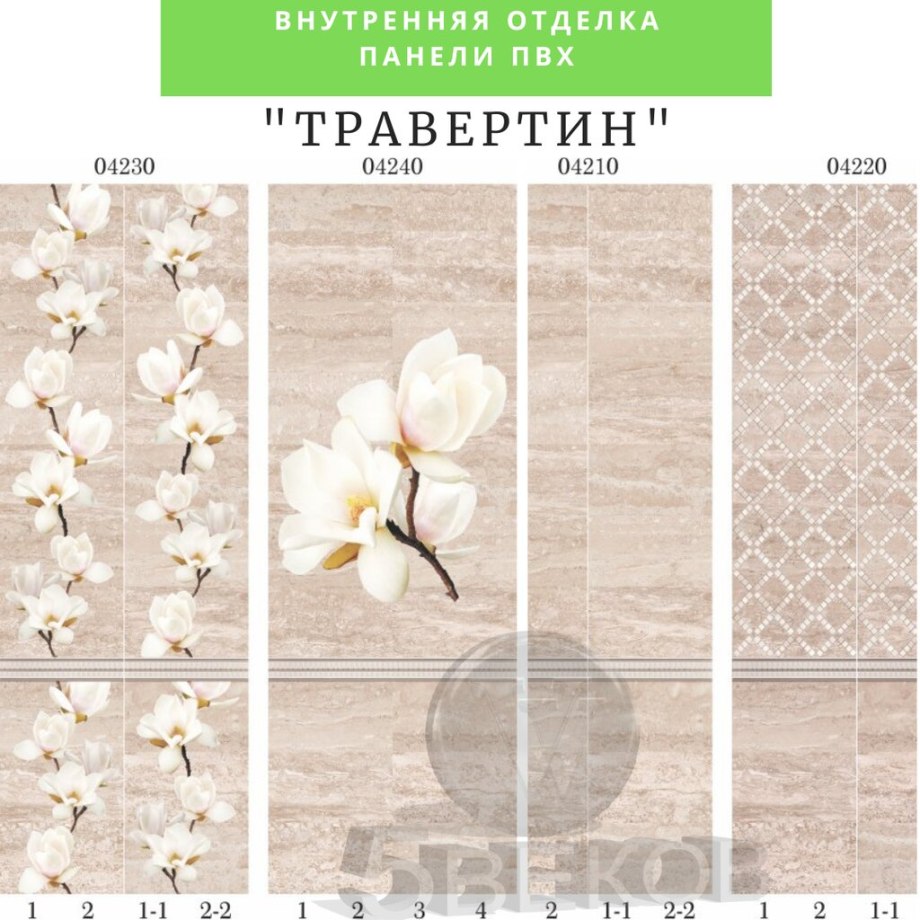 Панели для ванной под камень
