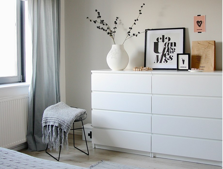 Комод МАЛЬМ ikea в интерьере