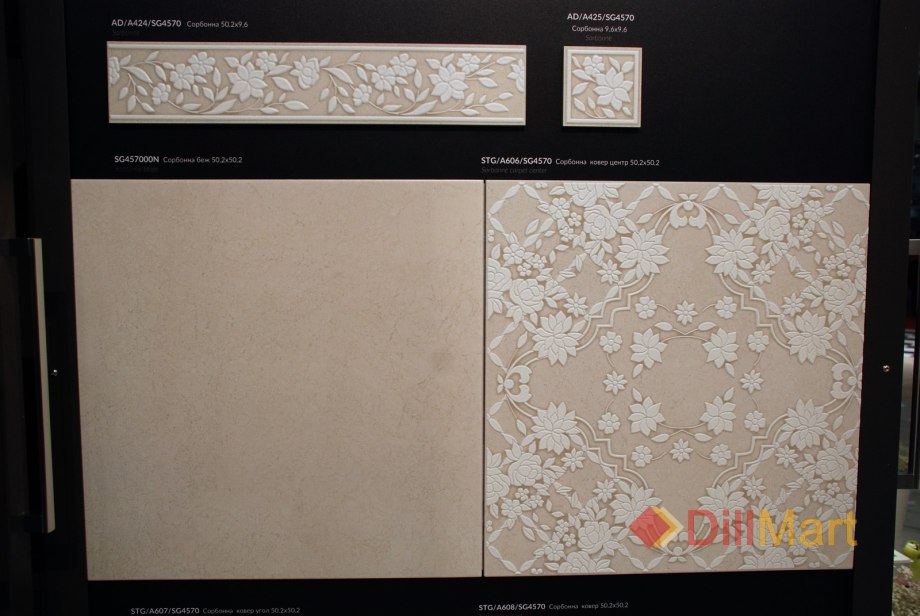 Керамический декор Kerama Marazzi Флораль 15x40 ada44715118