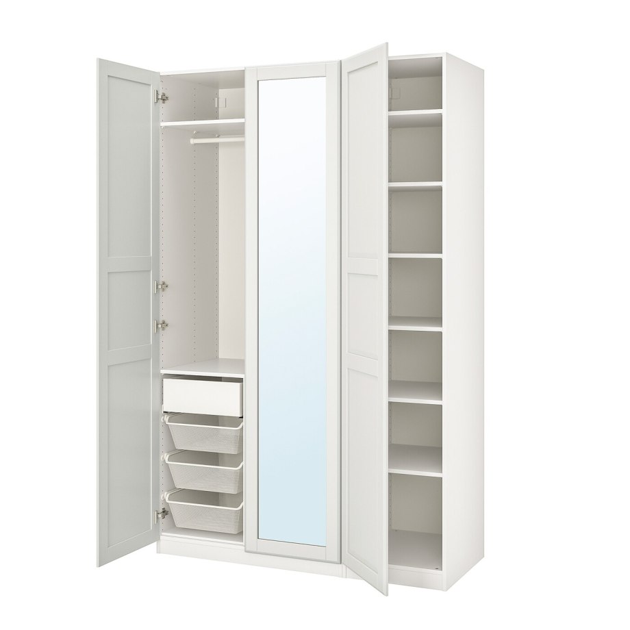 ПАКС ТИССЕДАЛЬ гардероб комбинация белый 150x60x236 см 194.297.37
