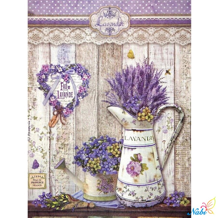 Lavanda Provance бумага декупаж