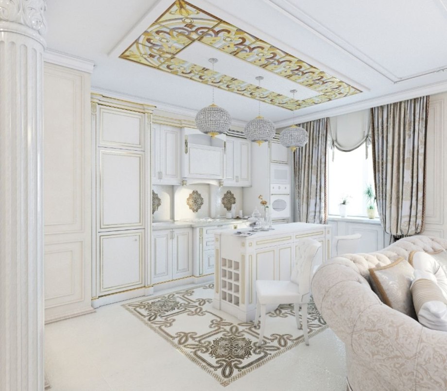 Antonovich Design интерьеры в стиле Ампир