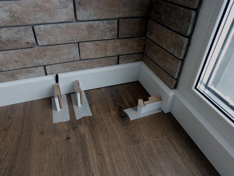 Плинтус MDF Baseboard 70х15х2400
