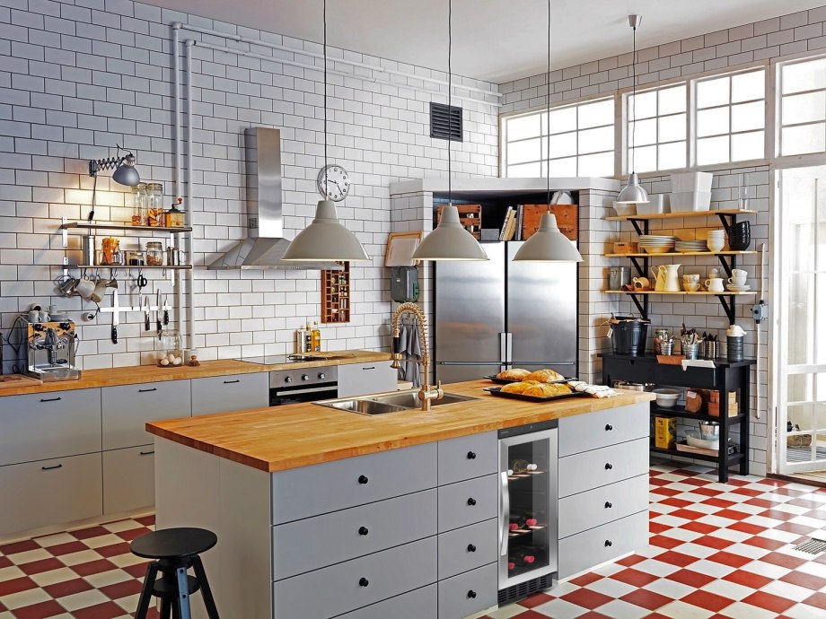 Кухня икеа Лаксарби (ikea Laxarby)