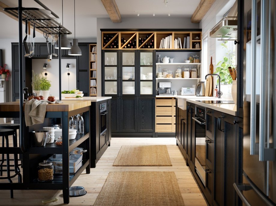 Кухня ikea Лерхюттан