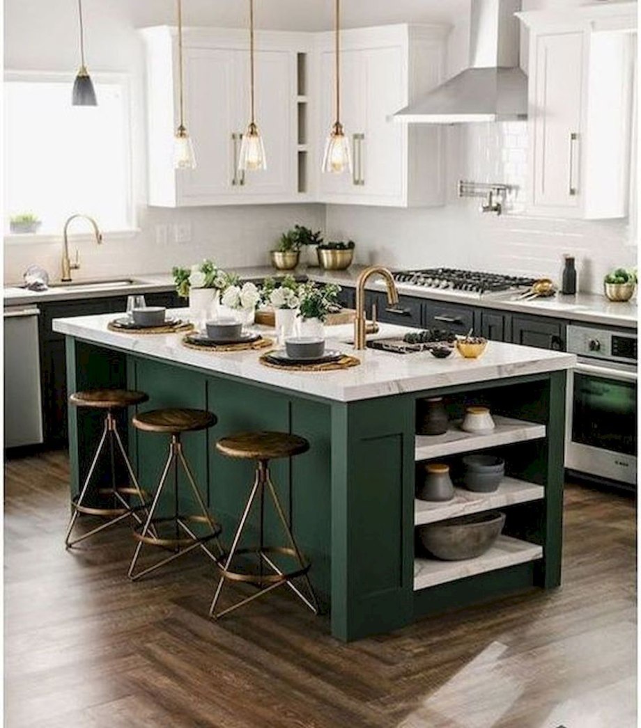 Ikea Изумрудная кухня