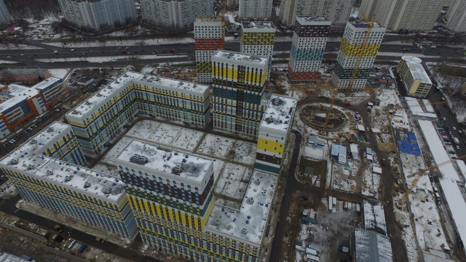 Варшавское шоссе 141 ход строительства