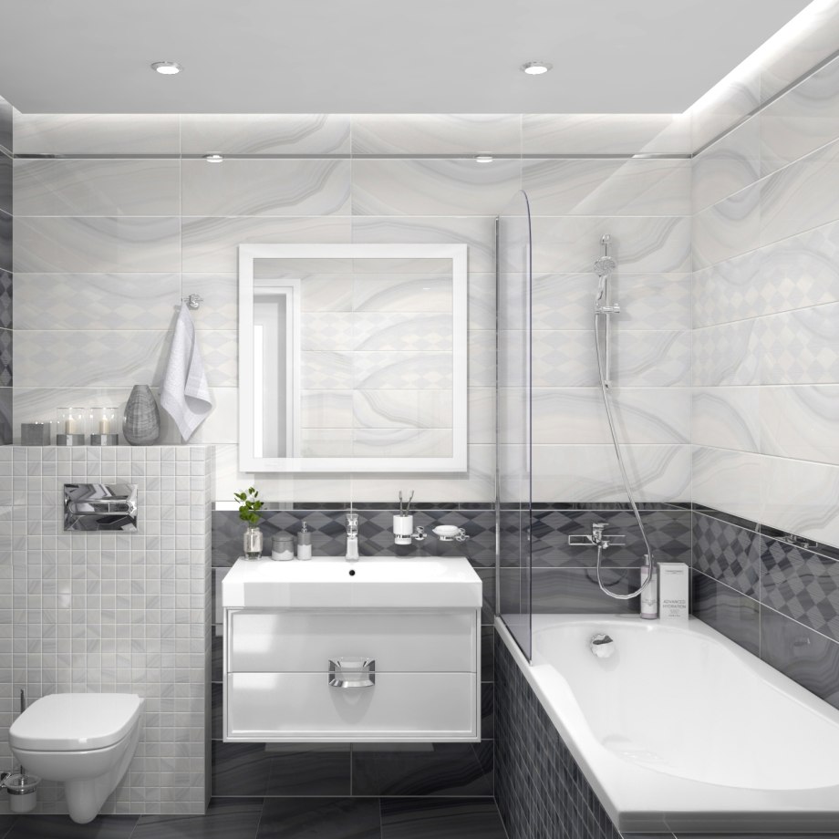 Плитка laparet Atlantic White