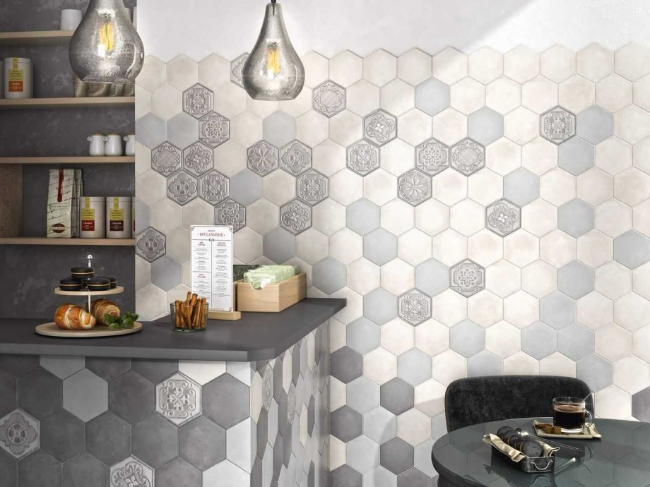 Плитка Hexatile Cement Grey