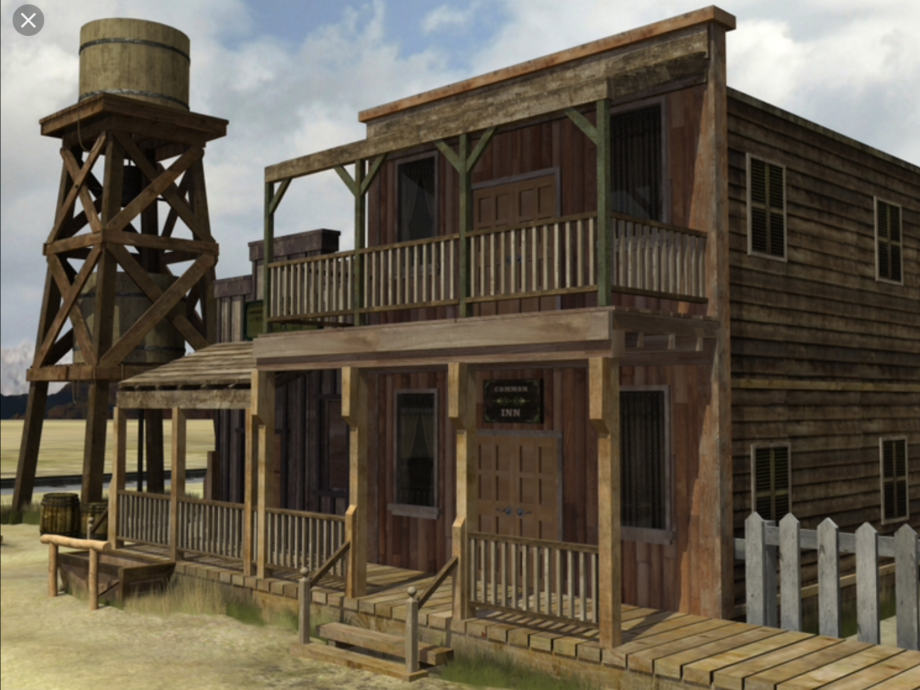 Old Wild West водонапорная башня
