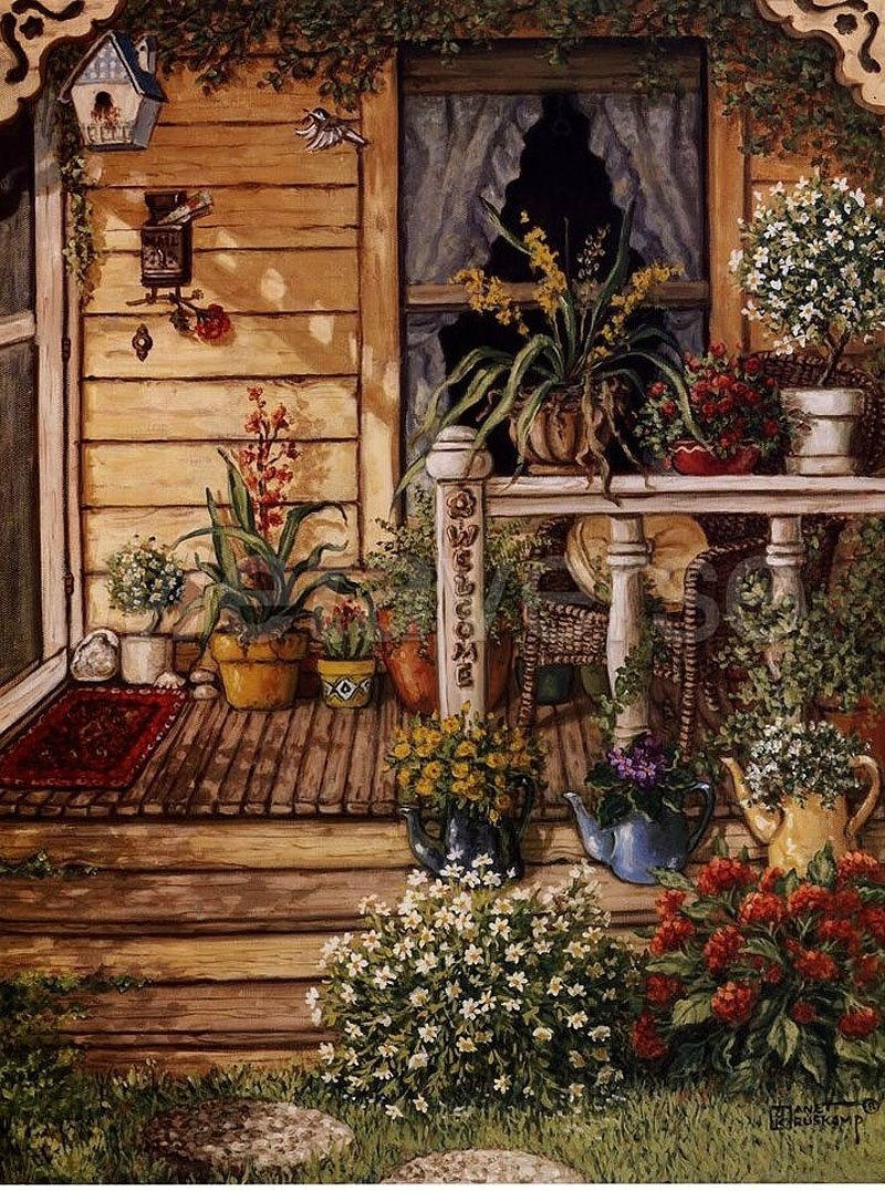Художник Джанет Крускамп