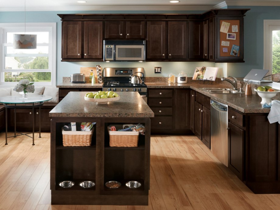 Dark Espresso Color Cabinets