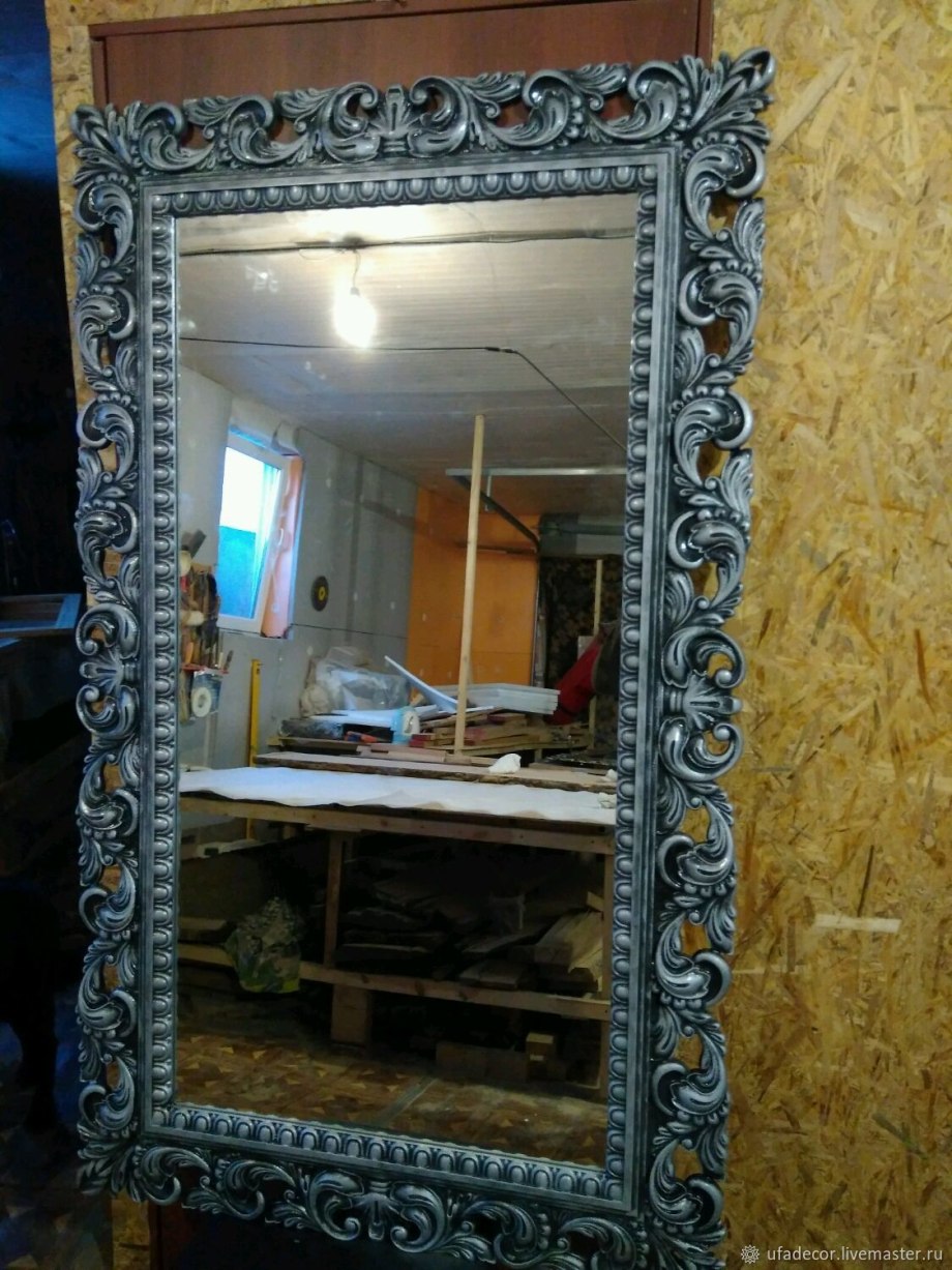 Перекраска рамы зеркала