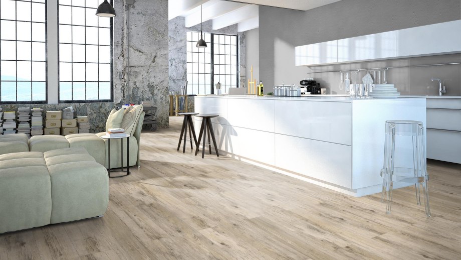 Ламинат Classen Visiogrande бетон графитовый 44153