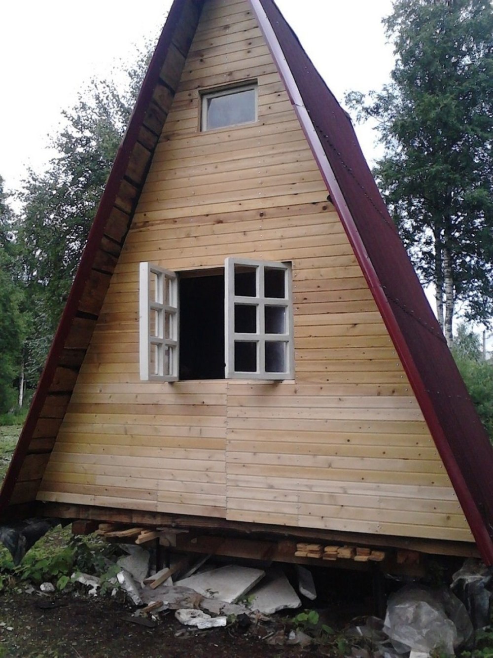 Временные домики для дачи