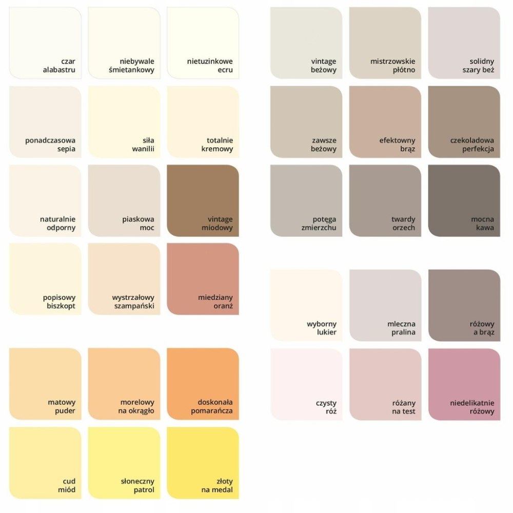 Deluxe краска для стен палитра цветов Dulux
