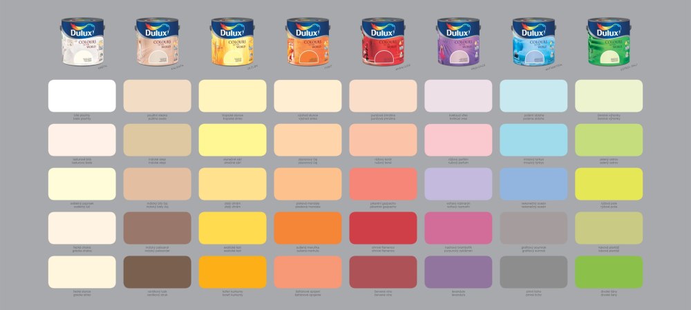 Dulux Bindo 7 палитра