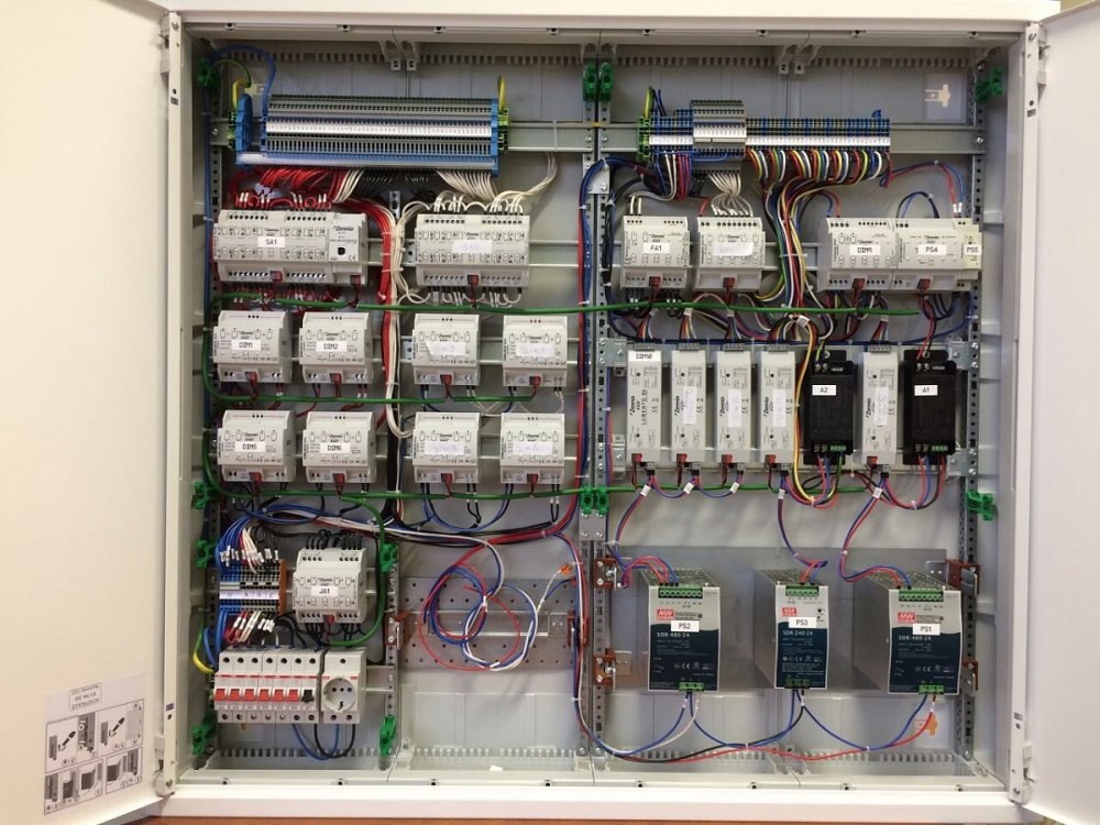 KNX щит