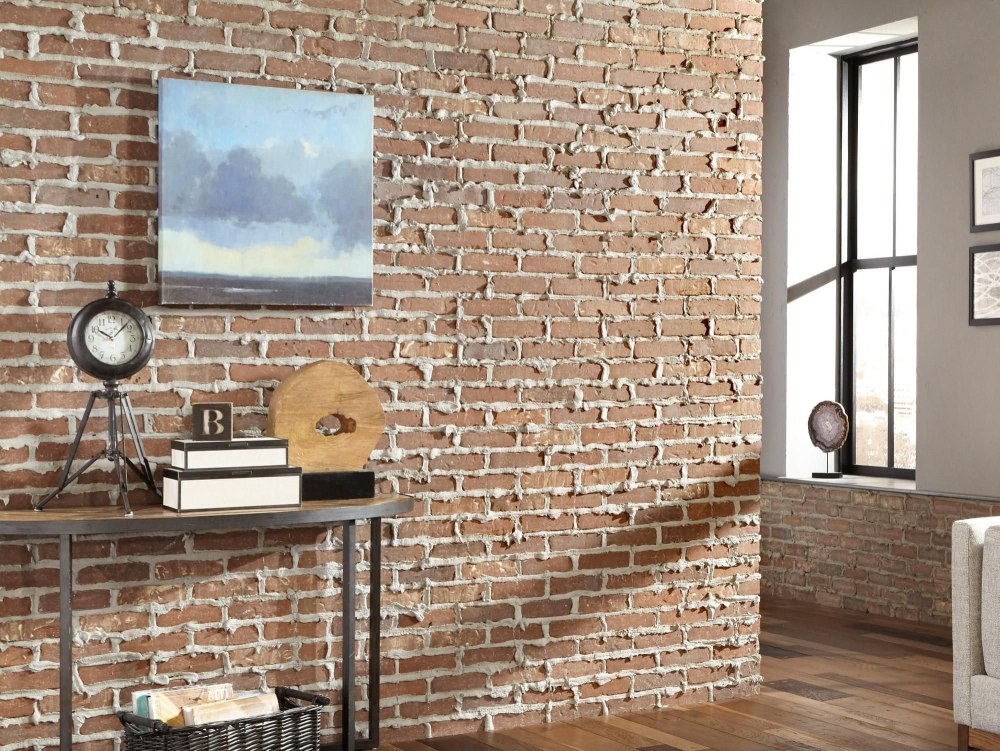 3d cамоклеющиеся панели "кирпич Оникс" (Brick Beige-White)