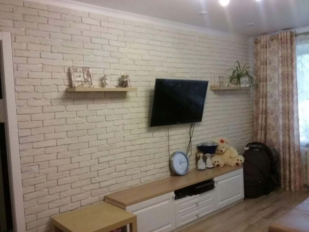 Гипсовая плитка под кирпич для внутренней отделки