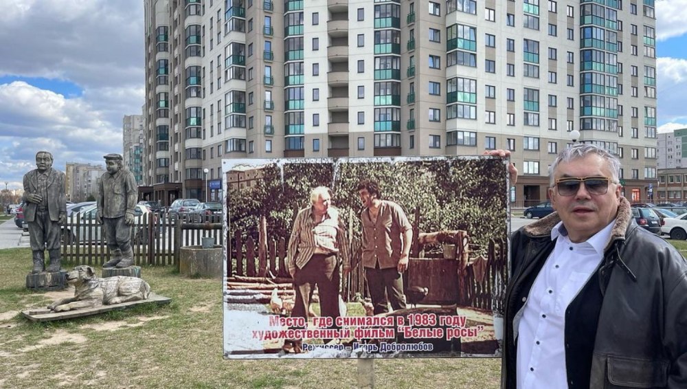 Стас Садальский в белых росах