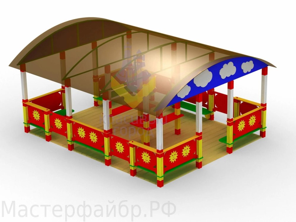 Веранда в детском саду