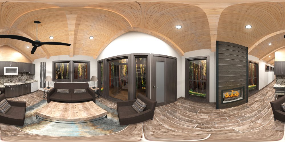 VR 360 интерьер