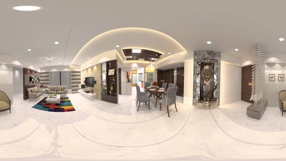 HDRI карта торговый центр для 3д Макс