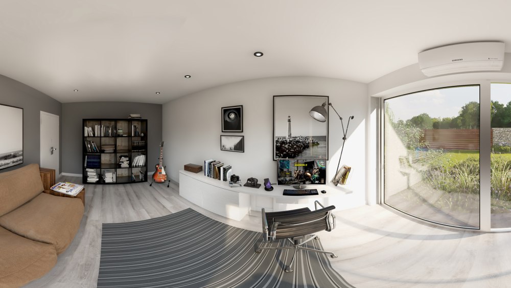360 HDRI Panorama комната