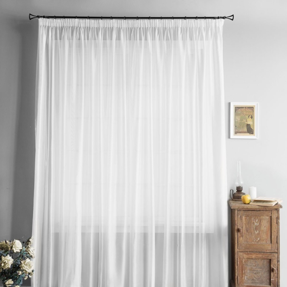 Тюль Tulle вуаль белая 300х270
