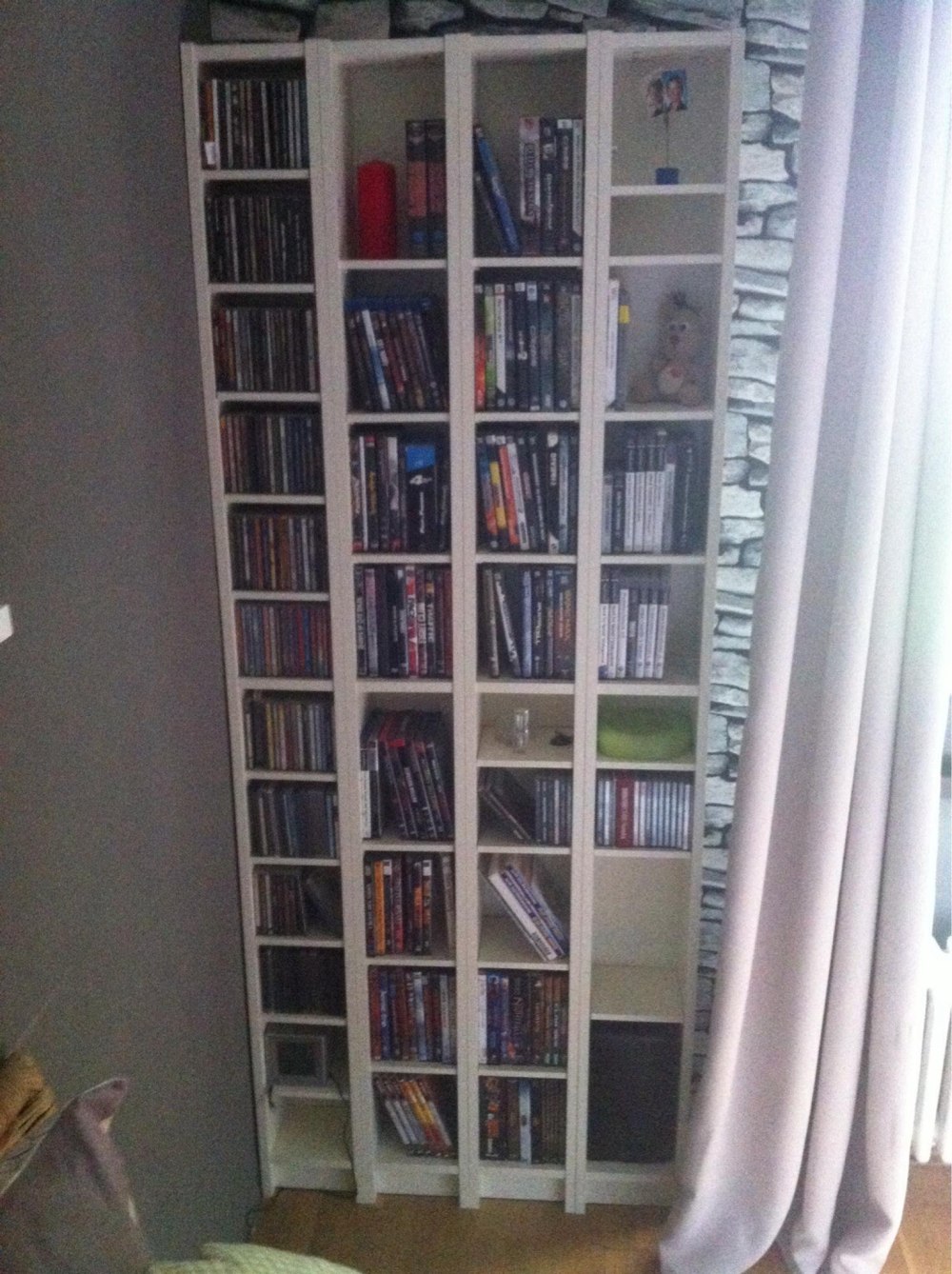 Стеллаж для CD ikea ГНЕДБИ